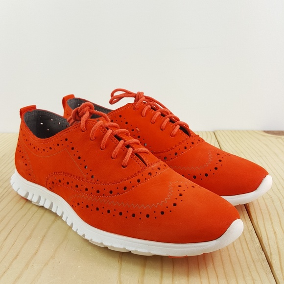 cole haan orange shoes